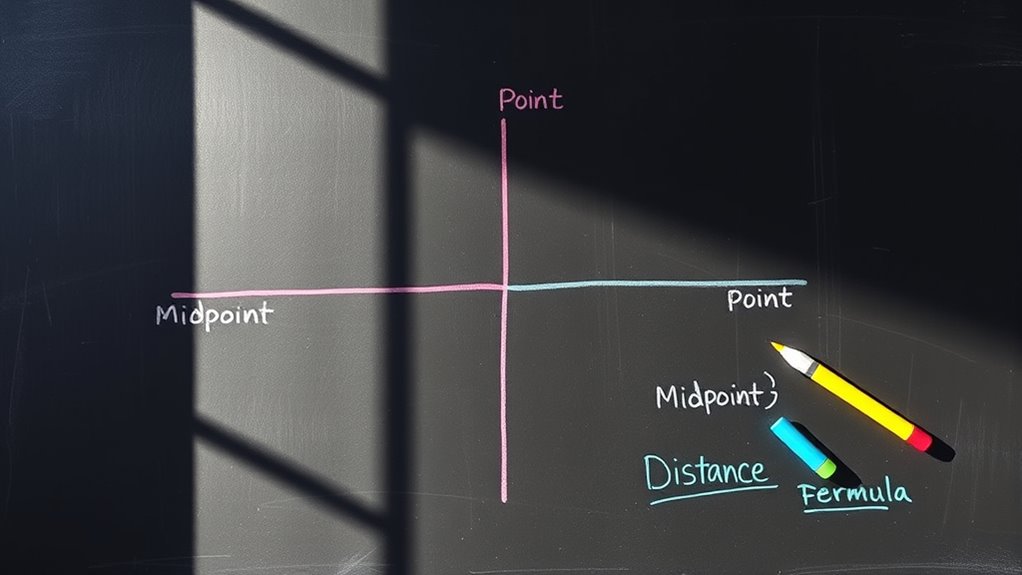 coordinate geometry formulas
