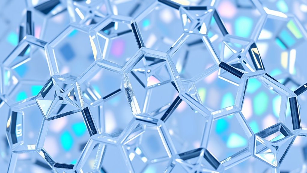 crystal lattice geometric structure