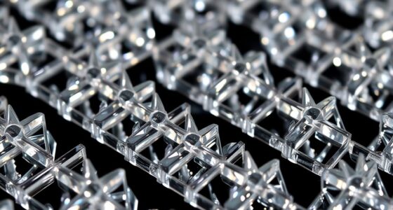 crystal lattice geometric structures