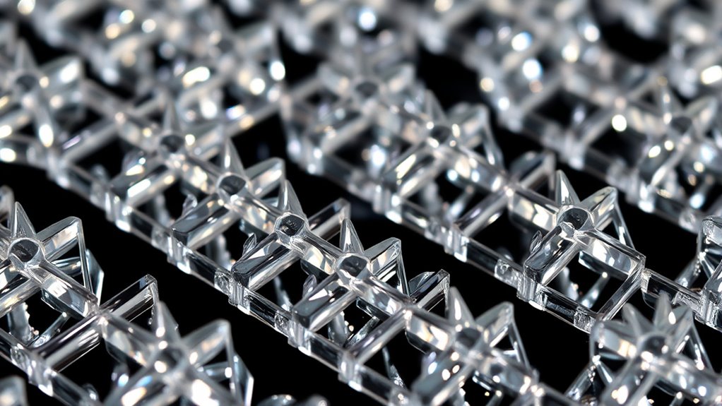 crystal lattice geometric structures