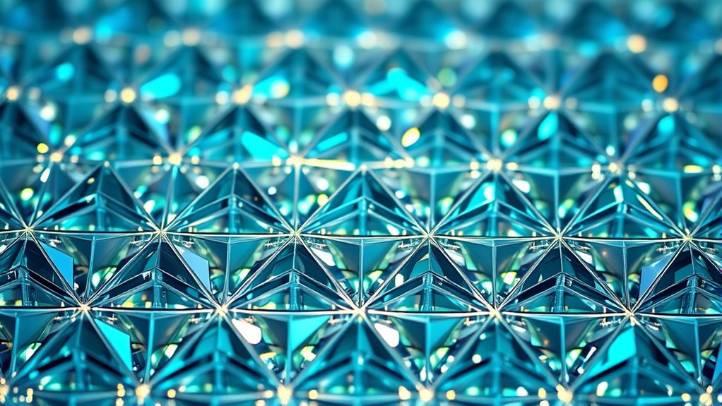 crystalline structures and frameworks