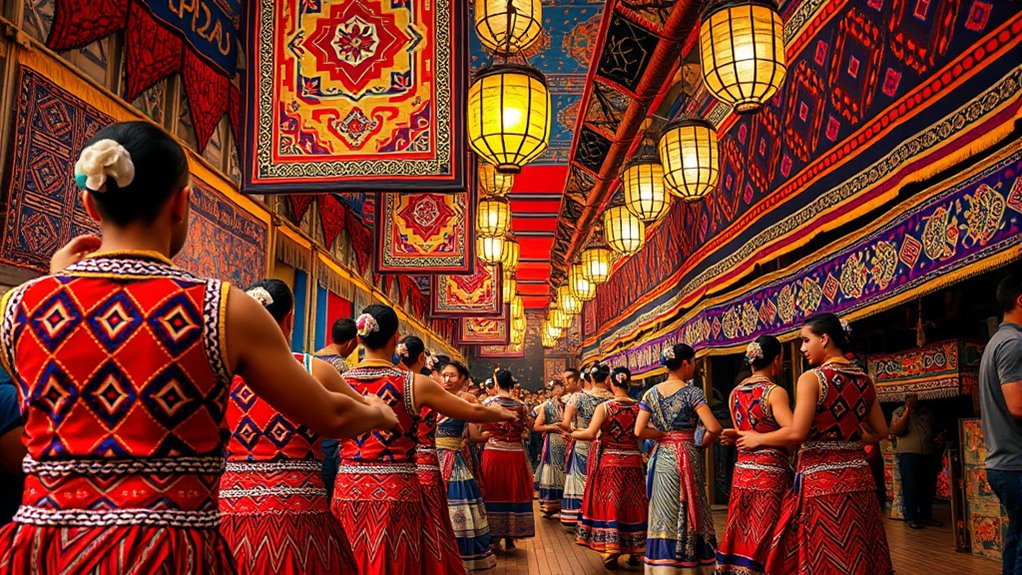 cultural festivals geometric designs