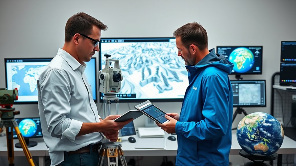 earth measurement and mapping