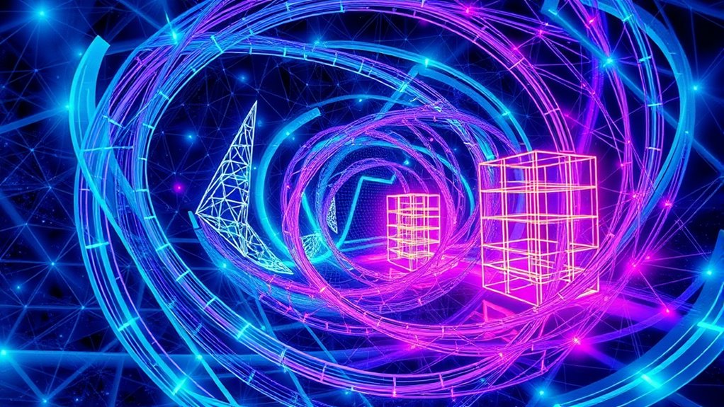 exploring curved space mathematics