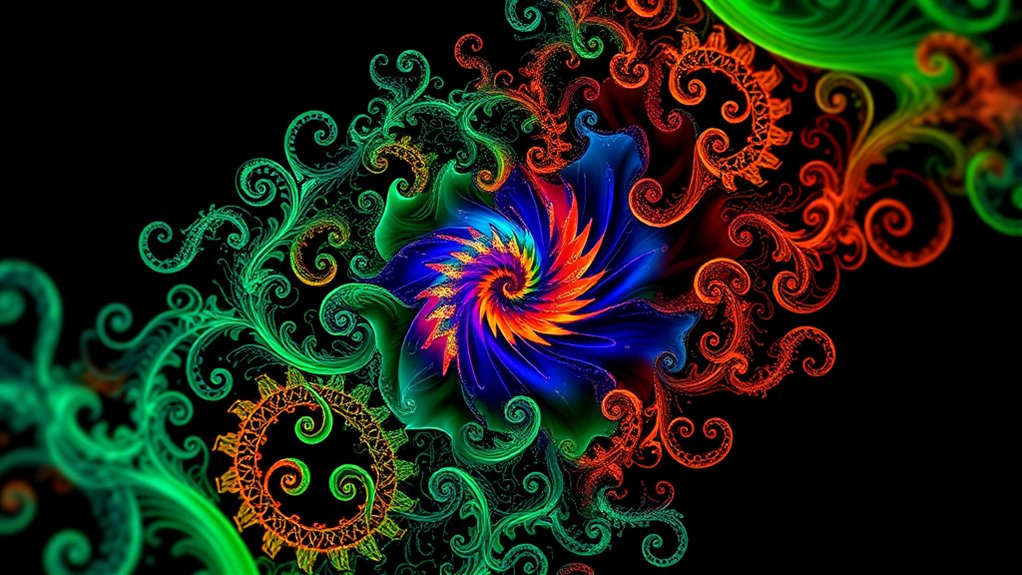 fractal patterns resemble mandelbrot