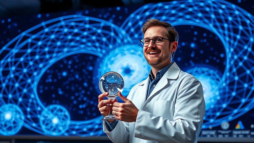 geometer awarded for curved space