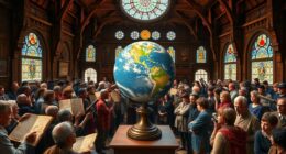 historical earth shape beliefs