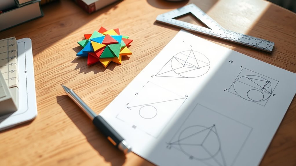 identify angles and similarities