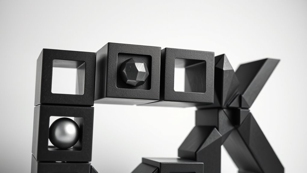 letters made of shapes