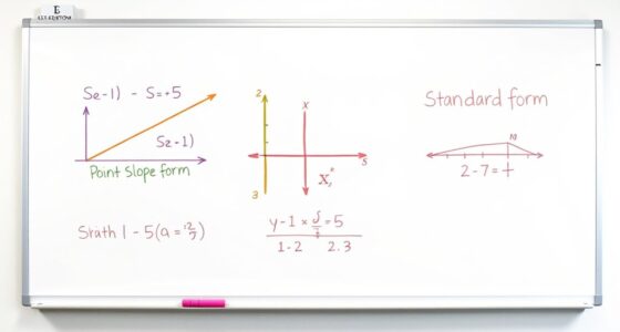 line equations forms comparison