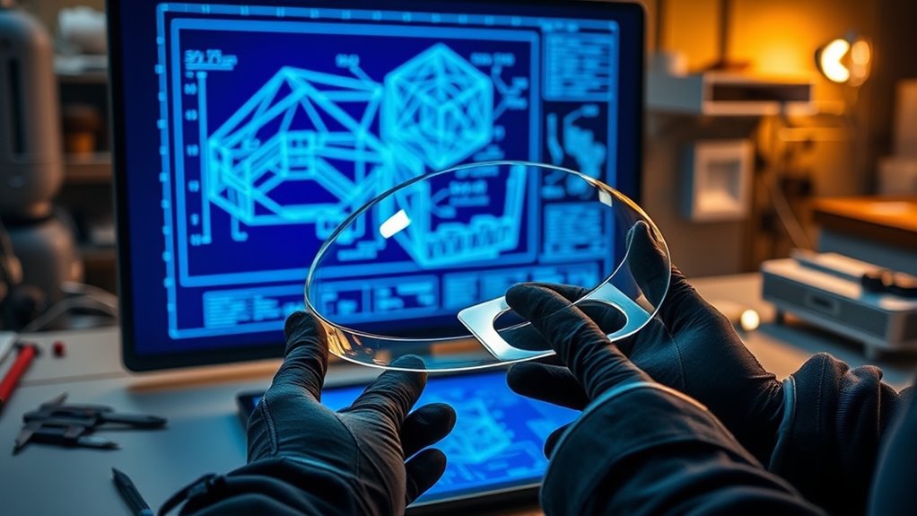 manufacturing geometry cad blueprints