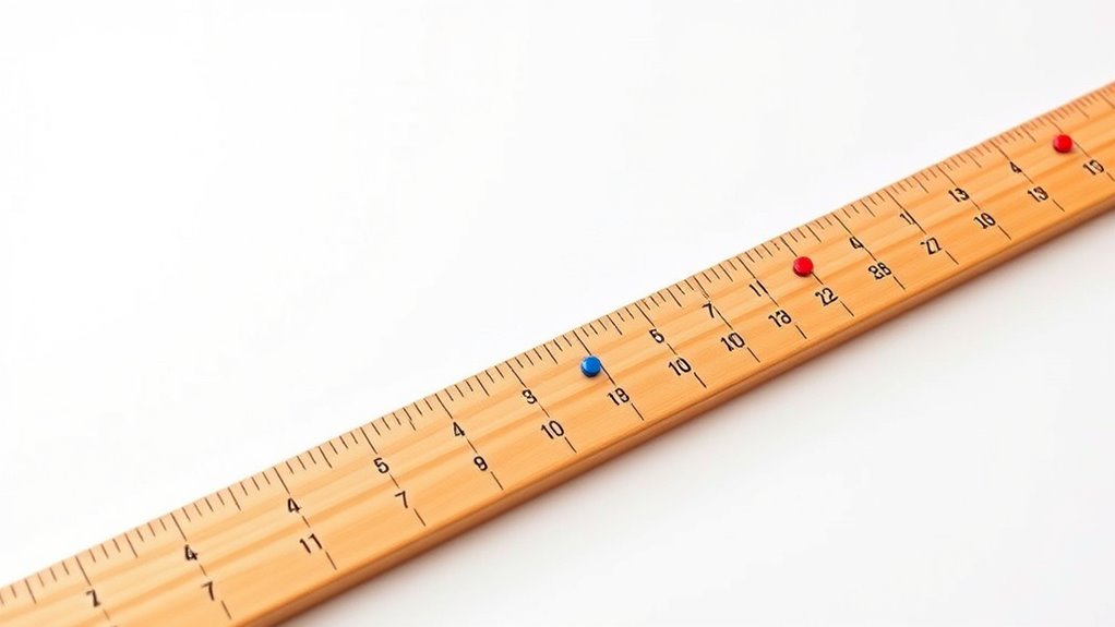 number line visualizes relationships