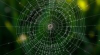 radial symmetry in webs