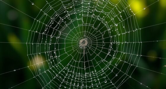 radial symmetry in webs