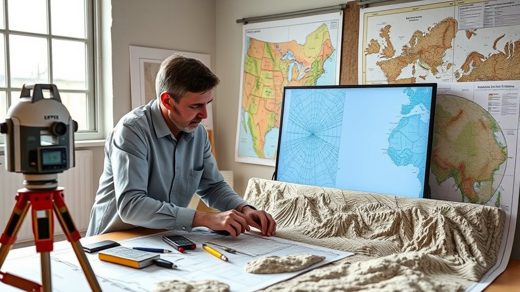 satellite calibration ensures accurate mapping