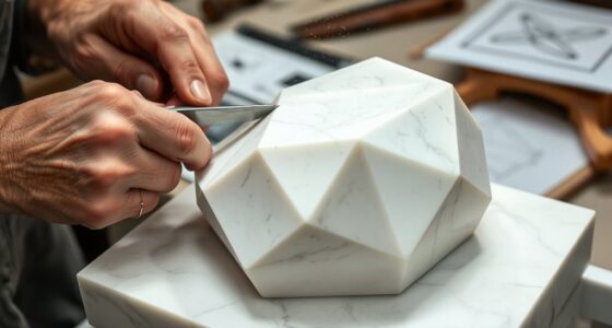 sculpture geometry artistic perspective