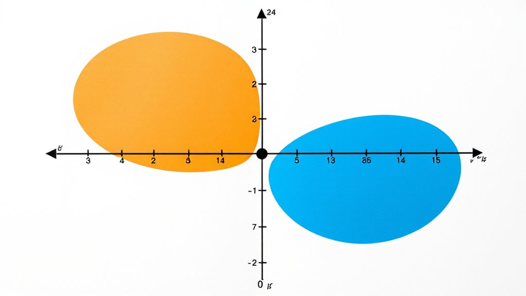 shading regions on graph