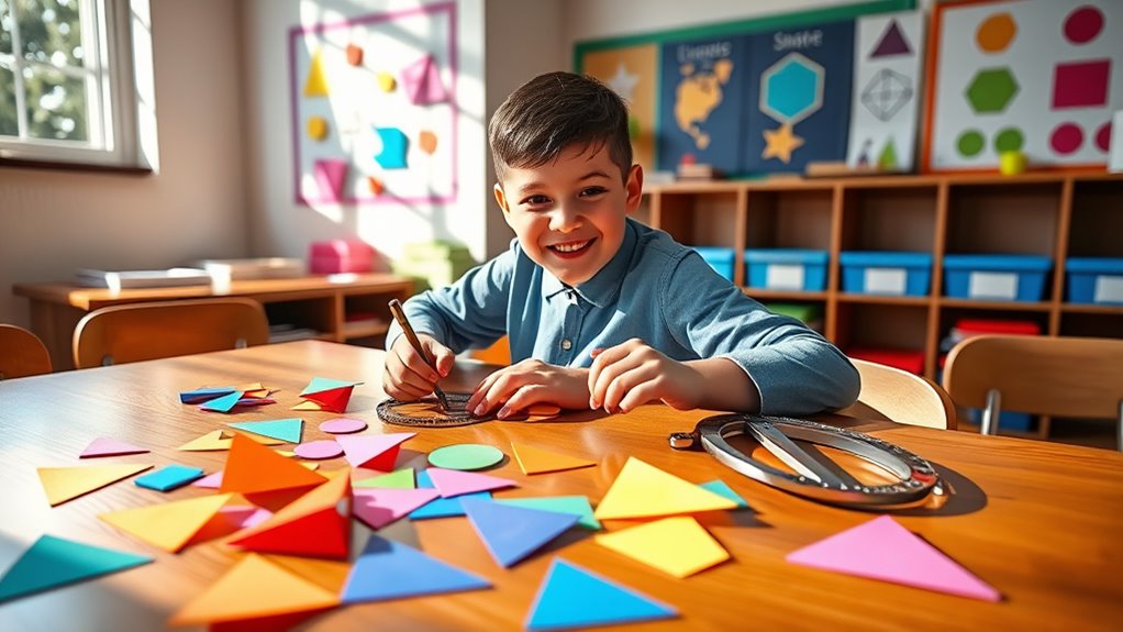 student shares engaging geometry ideas