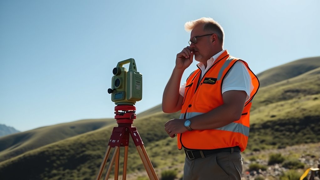 surveying land using geometry