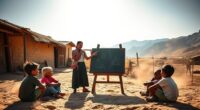 teaching geometry in remote villages