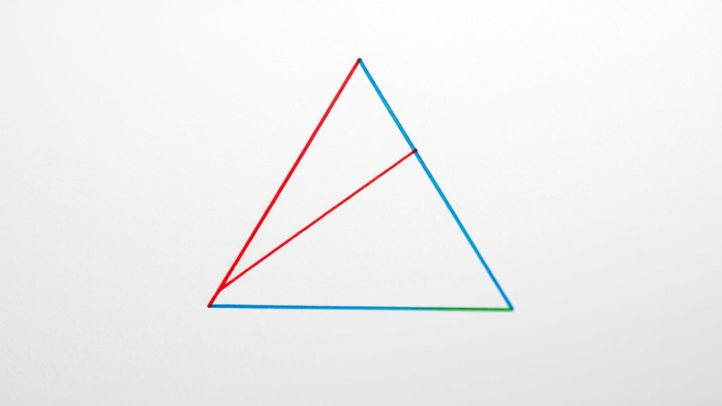 triangle side ratios relationship