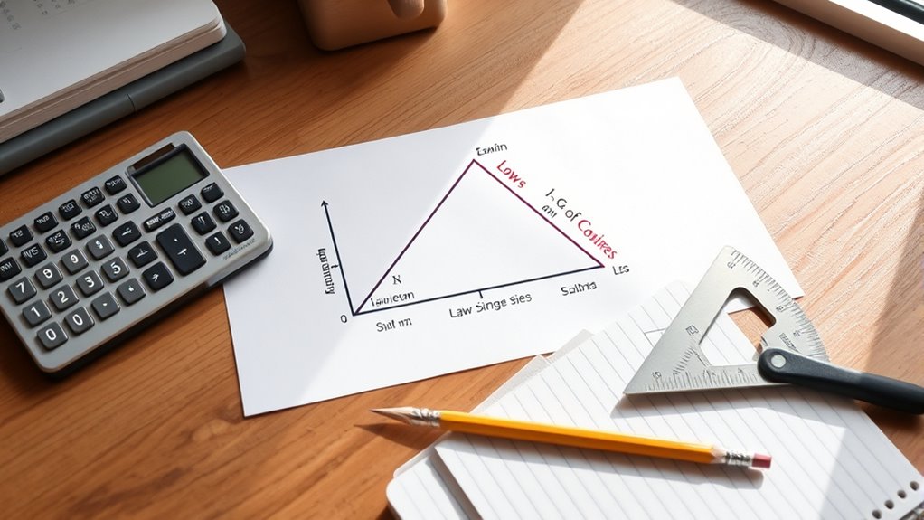 triangle solving with laws