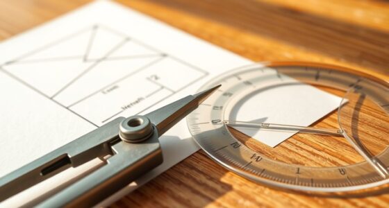 using geometric measuring tools