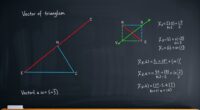vector triangle problem solving
