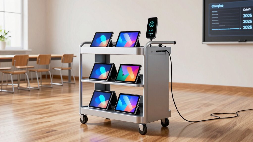 best tablet charging carts
