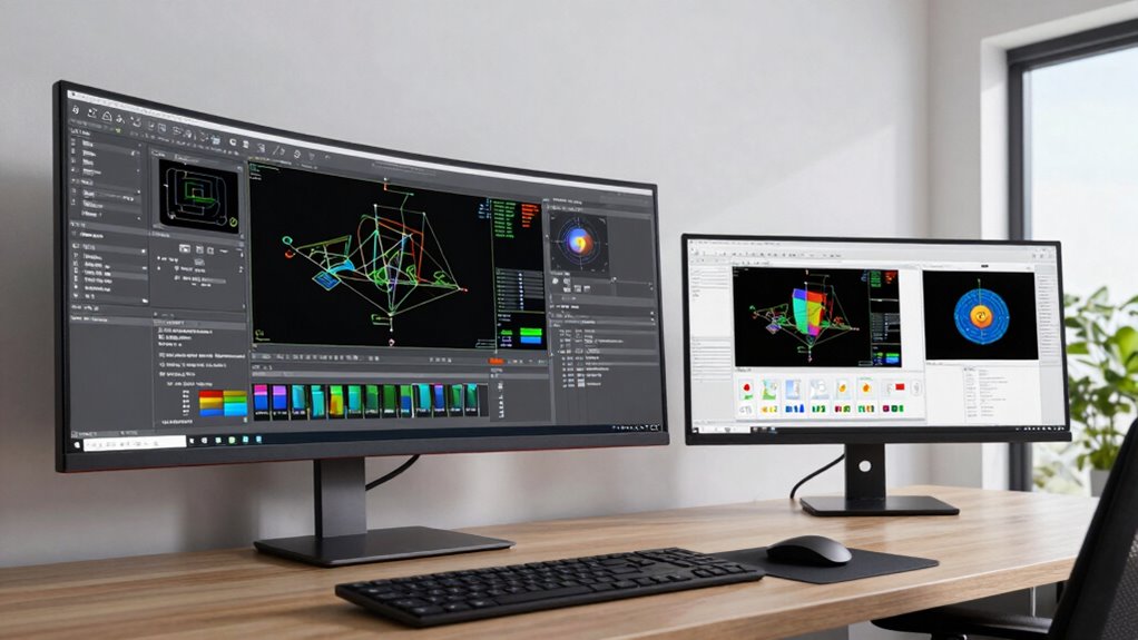 choose optimal cad monitor setup