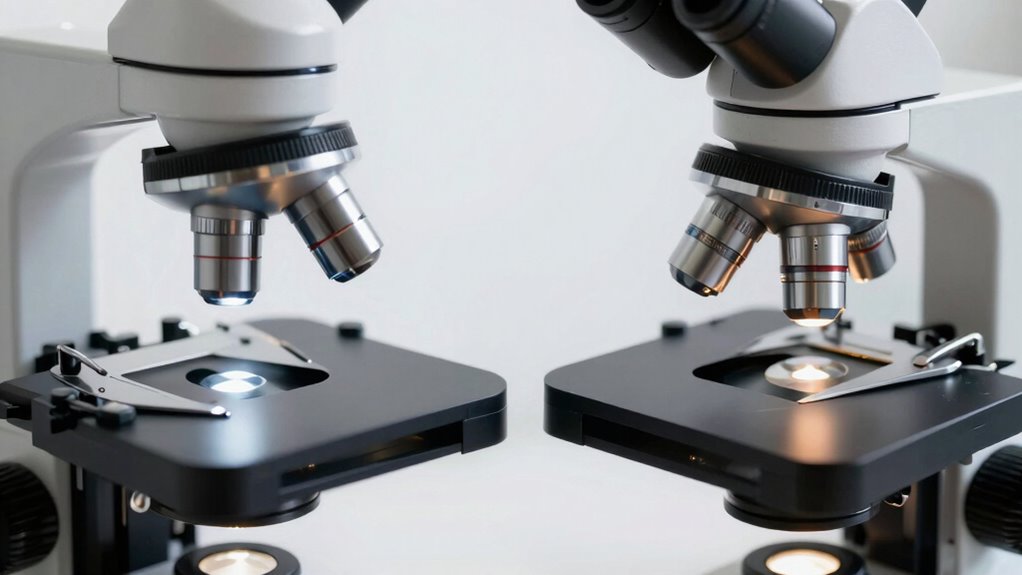 choosing appropriate microscope features
