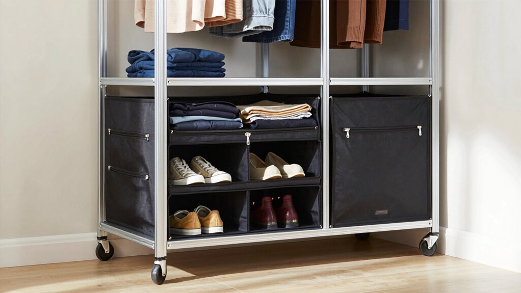 choosing practical moving closet