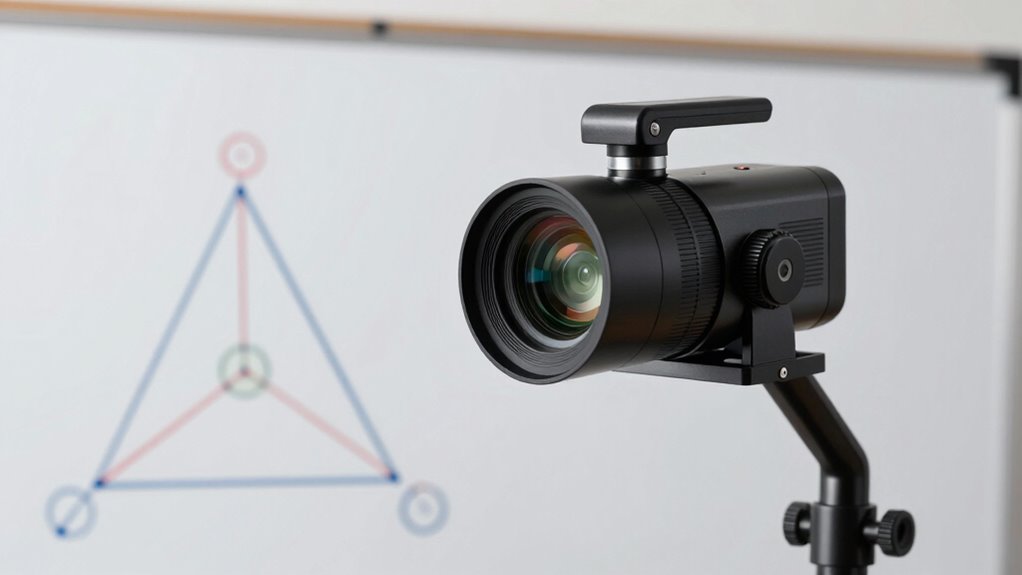 clear geometry diagram display