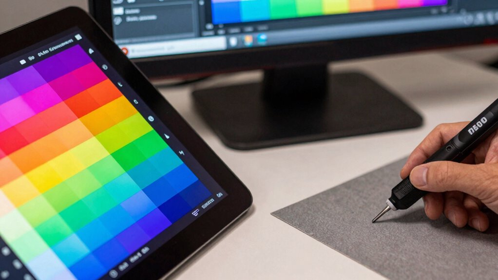 color calibration and spectrophotometers