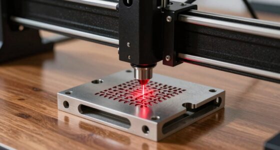 consistent laser engraving setup