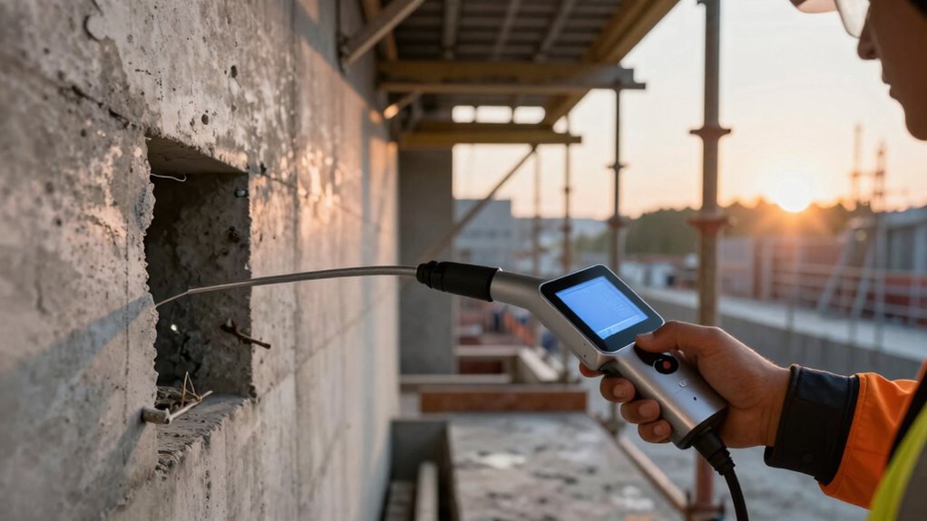 construction inspection camera features