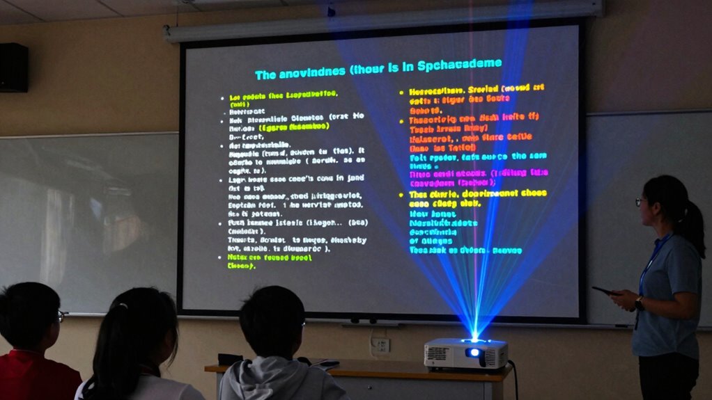contrast ratio enhances image clarity