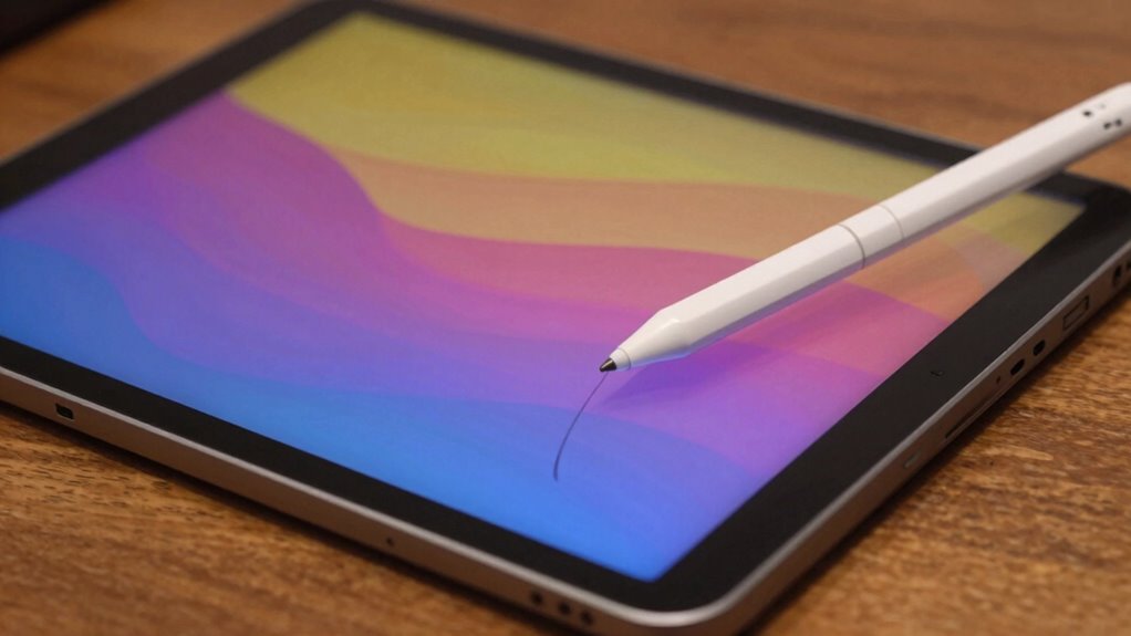 digital drawing with stylus