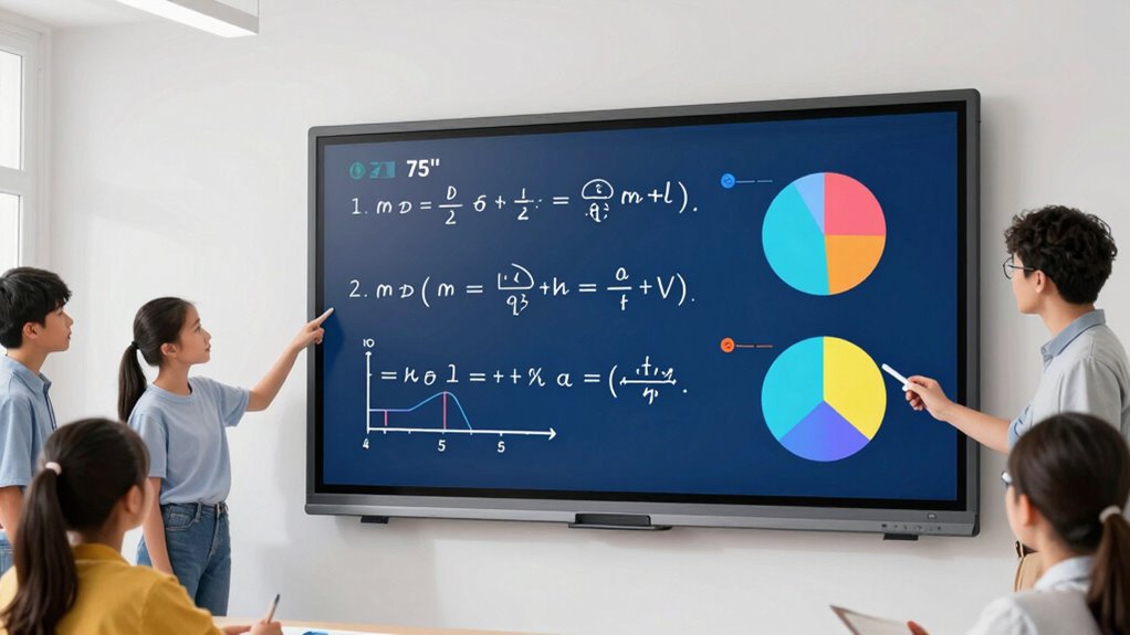 display quality and interactivity