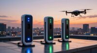 drone battery charging stations