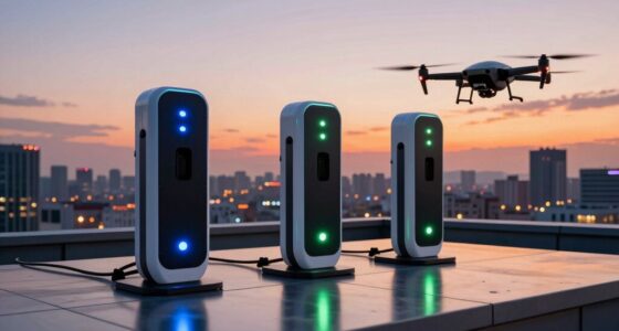 drone battery charging stations
