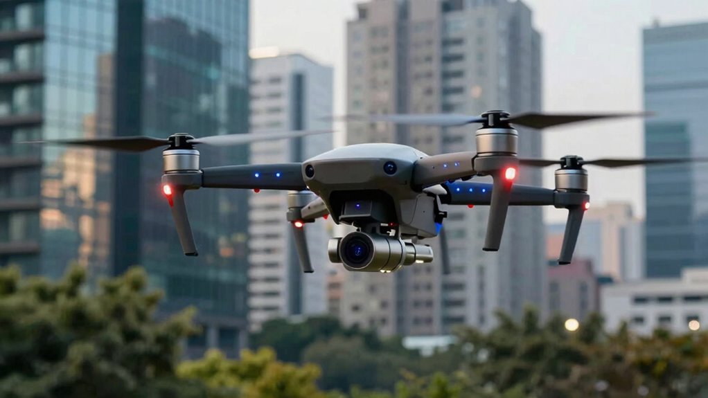drone sensors ensure safe navigation