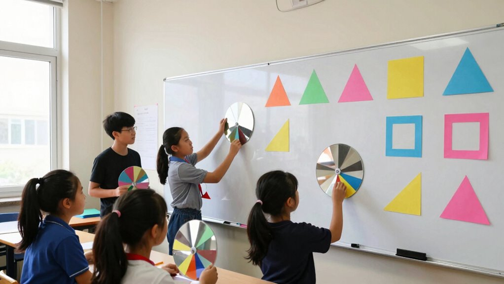 engage with interactive geometric transformations