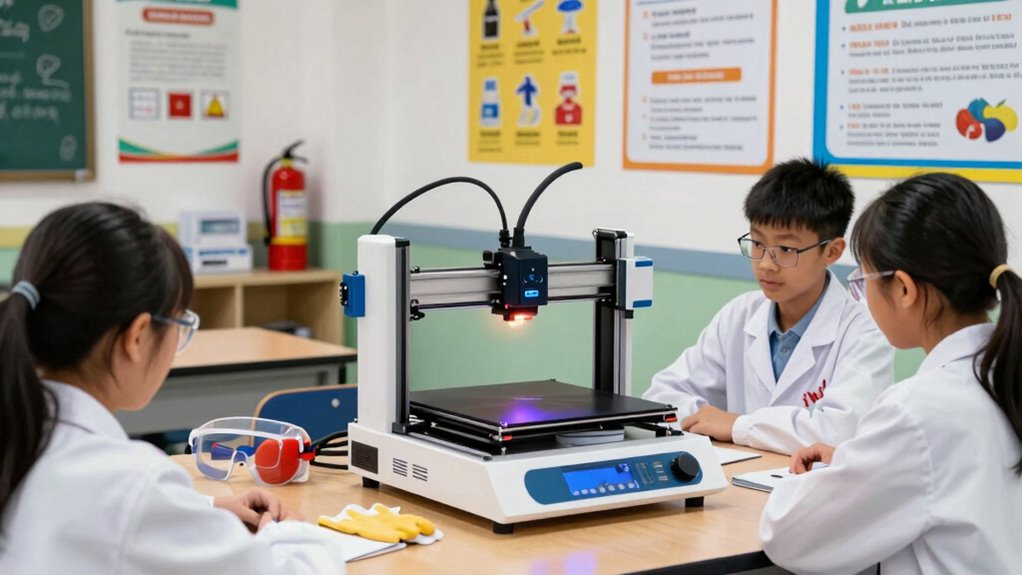ensure safe 3d printing environment