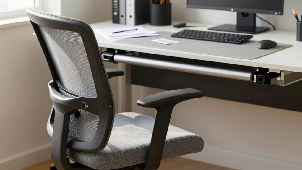 ergonomic support enhances comfort