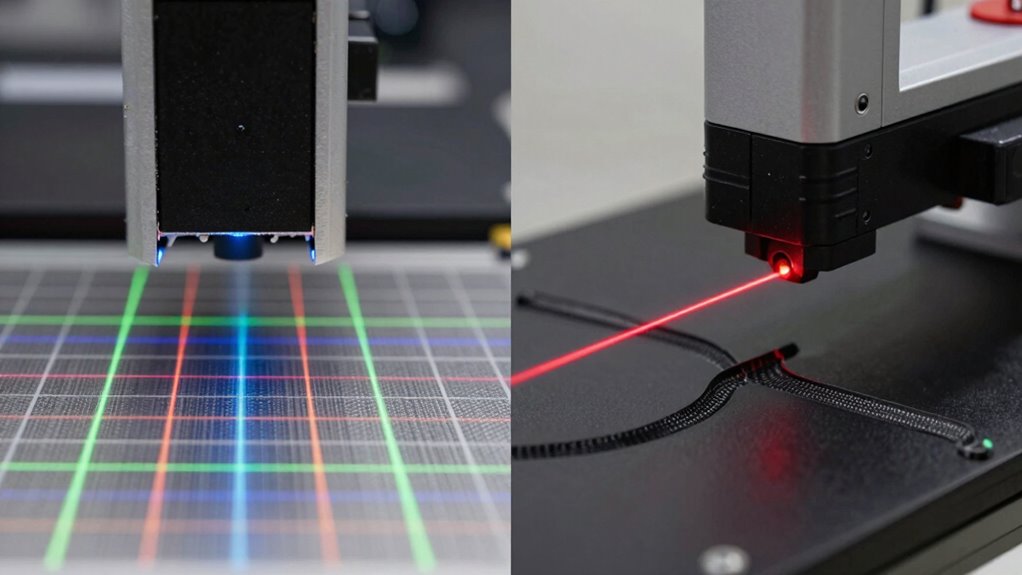 high precision laser edge scanning