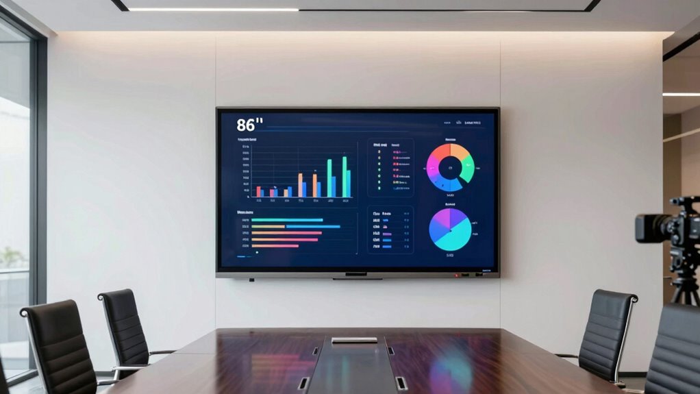 high quality interactive display features