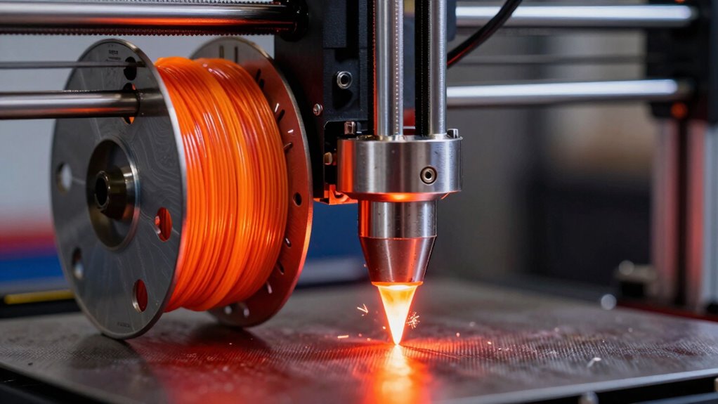 high temperature material options