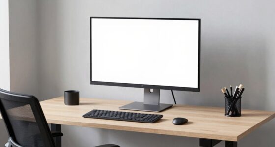 ideal monitor setup ergonomics