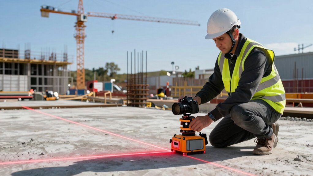 key construction laser features